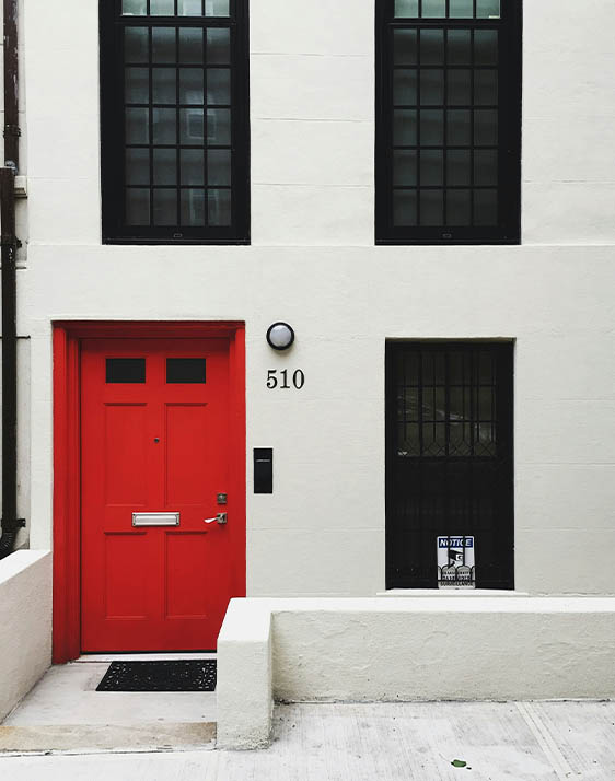 AFX Research LLC Title Search, Title Search Report, Title Abstract Process, Property Title Search, Confidential Title Reports Nationwide San Luis Obispo image of a front door to an apartment