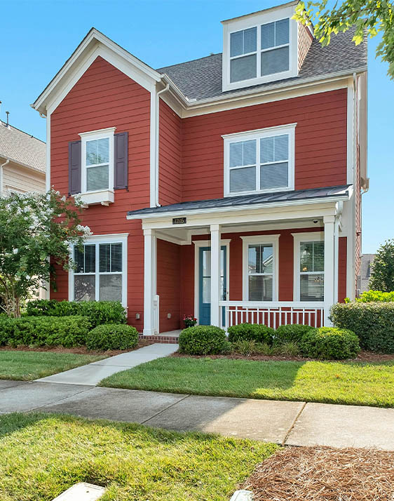 AFX Research LLC Title Search, Title Search Report, Title Abstract Process, Property Title Search, Confidential Title Reports Nationwide San Luis Obispo curbside image of a red house